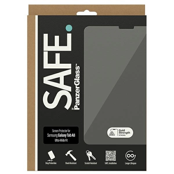 SAFE by PanzerGlass Ultra-Wide Fit tempered glass for Samsung Galaxy Tab A8eng