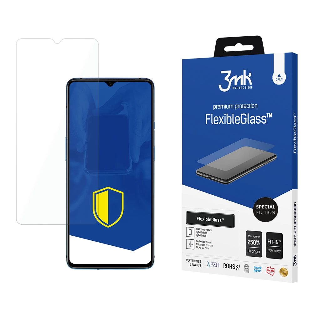 3mk FlexibleGlass™ Special Edition hybrid glass on OnePlus 7Teng