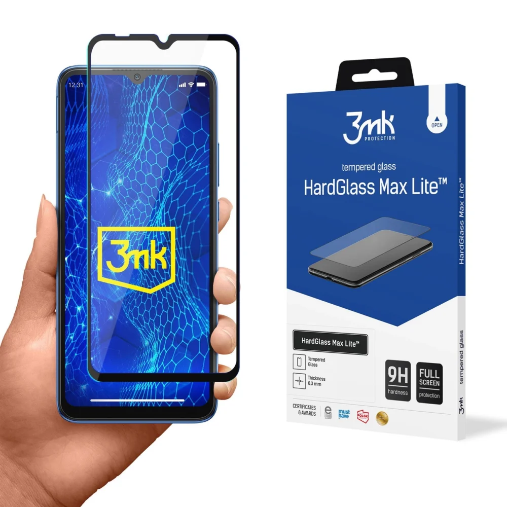 9H 3mk HardGlass Max Lite™ glass on Xiaomi Redmi 10Ceng