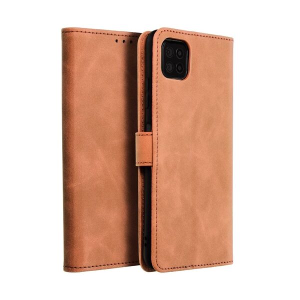 TENDER Book Case for SAMSUNG A22 5G brown