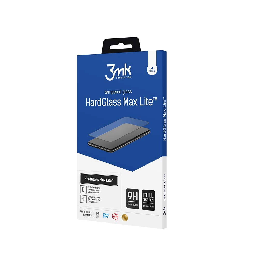9H 3mk HardGlass Max Lite™ glass on Xiaomi Redmi Note 11T Pro+eng