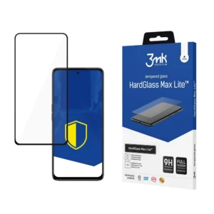 Tempered glass 3mk HardGlass Max Lite Black for Oppo A58 4Geng