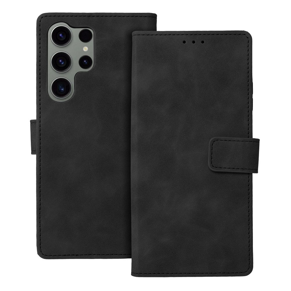 17018a5a0200952cdf0ae7b8bb9f2563 TENDER Book Case for SAMSUNG S23 Ultra black