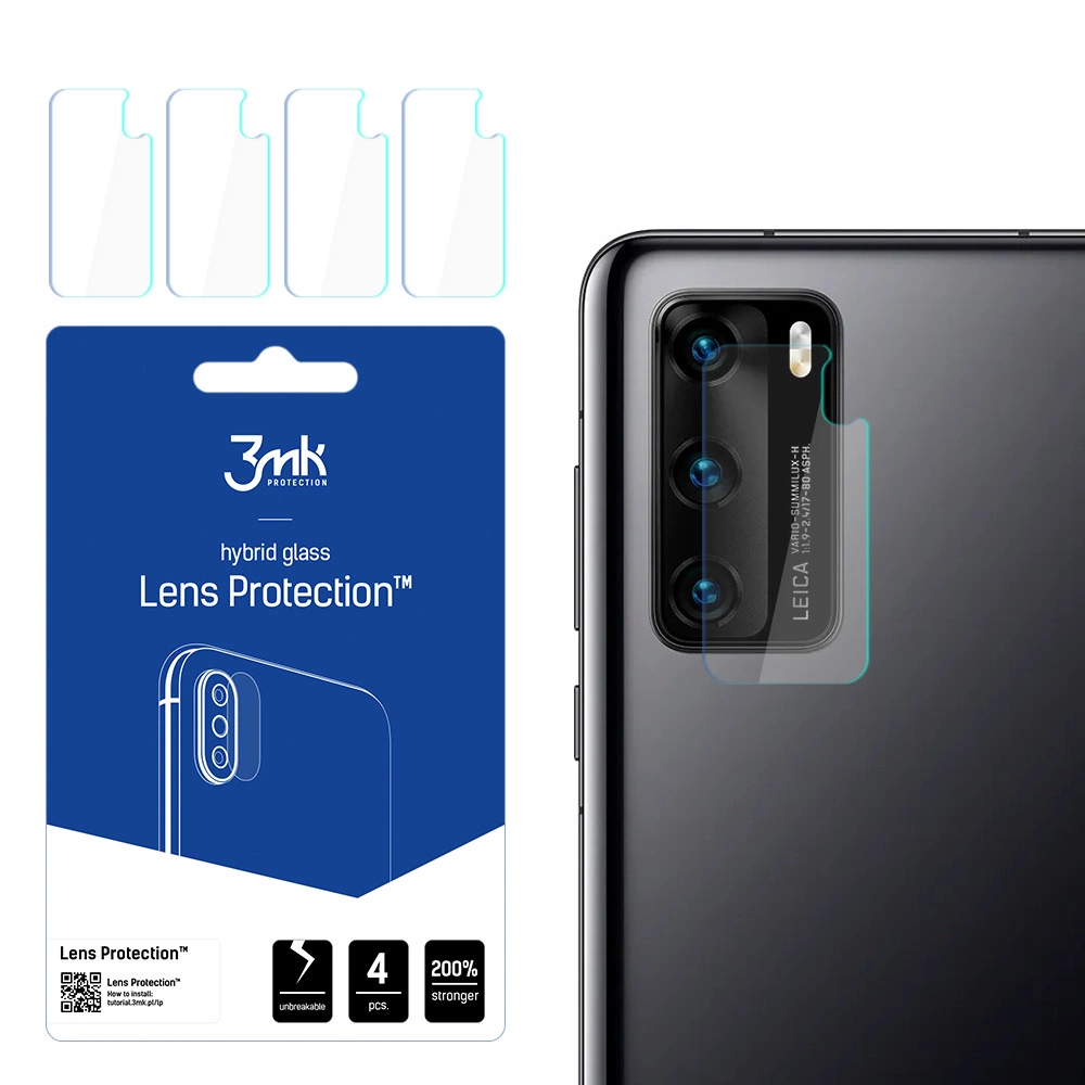 3mk Lens Protection™ hybrid camera glass for Huawei P40 5Geng