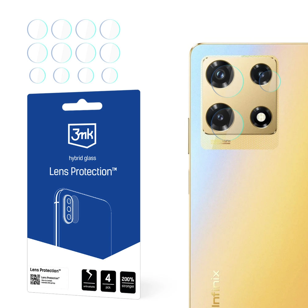 3mk Lens Protection™ hybrid camera glass for Infinix Note 30eng