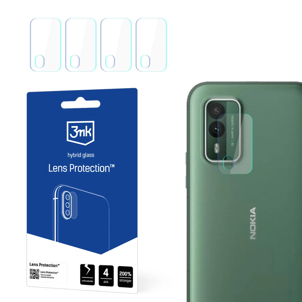 3mk Lens Protection™ hybrid camera glass for Nokia XR21eng