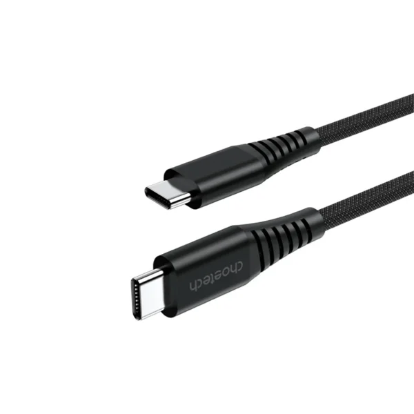 Choetech XCC-1051 magnetic USB-C / USB-C PD 3.1 cable 240W 1.8m - blackeng
