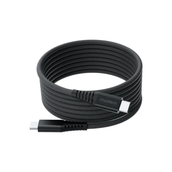 Choetech XCC-1051 magnetic USB-C / USB-C PD 3.1 cable 240W 1.8m - blackeng
