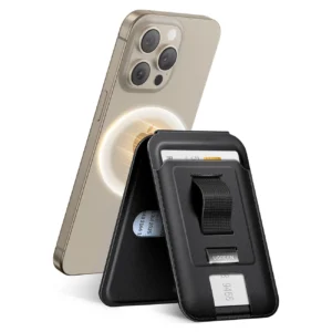 Ugreen Magnetic Wallet 45166 magnetic MagSafe with stand and finger holder - blackeng