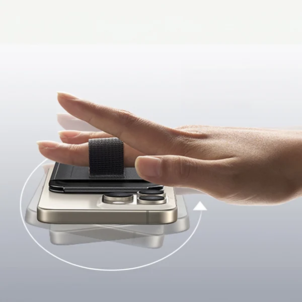 Ugreen Magnetic Wallet 45166 magnetic MagSafe with stand and finger holder - blackeng