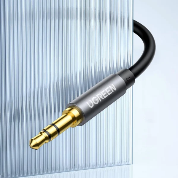 Ugreen AV118 10538 cable 3.5 mm mini jack (male) / 3.5 mm mini jack (female) 5m - silvereng