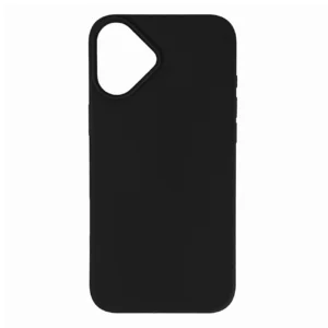 Multiple Color Wheat Bran Case for iPhone 16 - Blackeng