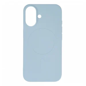Liquid Silicone Case MagSafe for iPhone 16 - Blueeng