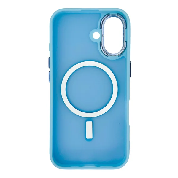 Magnetic Collection MagSafe case for iPhone 16 - light blueeng