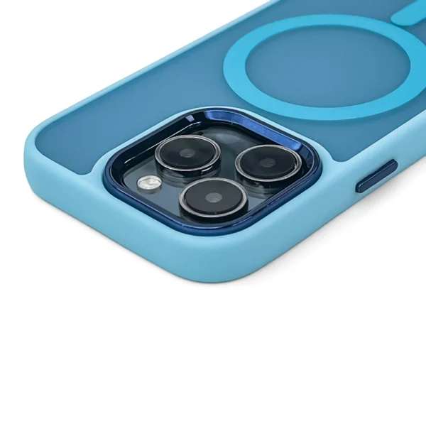 Magnetic Collection MagSafe case for iPhone 16 - light blueeng