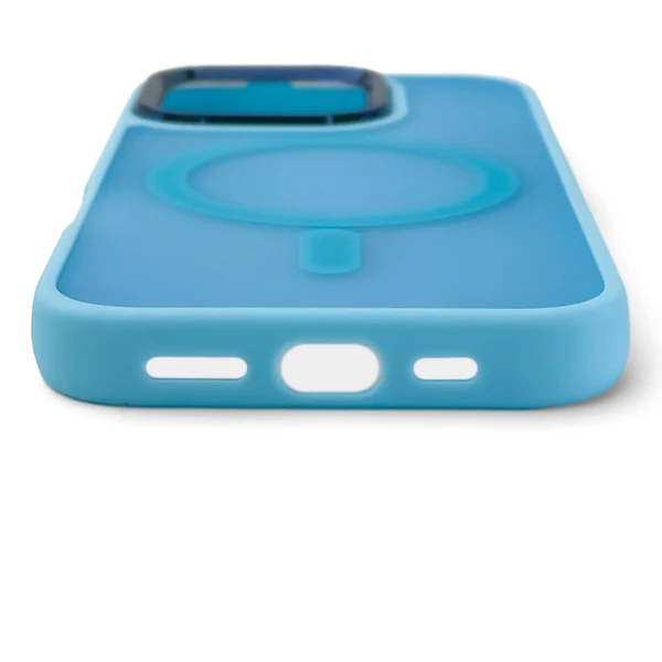 Magnetic Collection MagSafe case for iPhone 16 - light blueeng