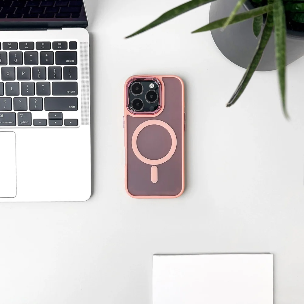 Magnetic Collection MagSafe iPhone 16 Plus Case - Pinkeng