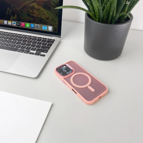 Magnetic Collection MagSafe iPhone 16 Pro Case - Pinkeng