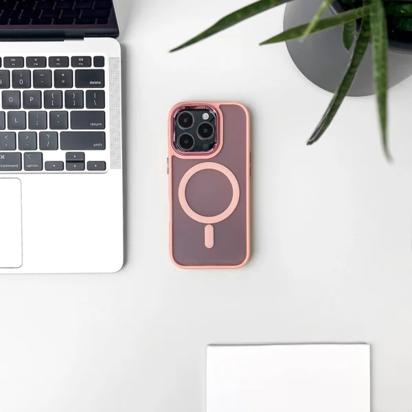Magnetic Collection MagSafe iPhone 16 Pro Case - Pinkeng