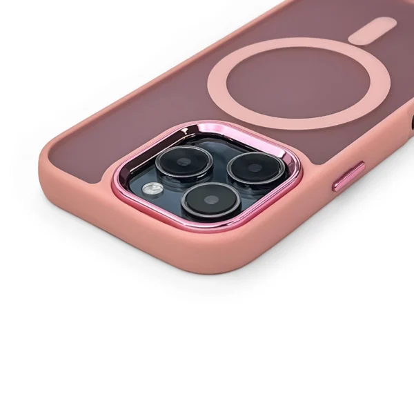 Magnetic Collection MagSafe iPhone 16 Pro Case - Pinkeng