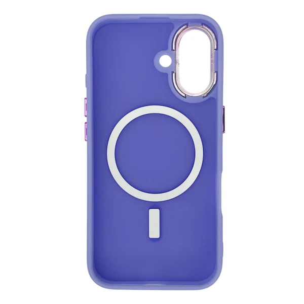 Magnetic Collection MagSafe iPhone 16 Case - Purpleeng