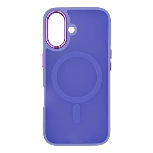 Magnetic Collection MagSafe iPhone 16 Case - Purpleeng