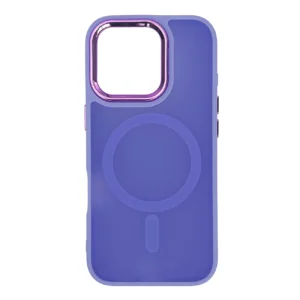 Magnetic Collection MagSafe iPhone 16 Pro Case - Purpleeng