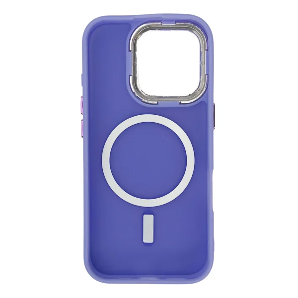 Magnetic Collection MagSafe iPhone 16 Pro Max Case - Purpleeng