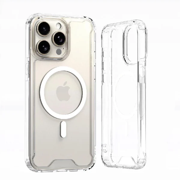 Clear Corner Case MagSafe for iPhone 16 Pro - transparenteng
