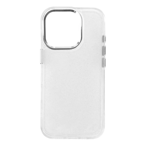Glitter Case for iPhone 16 Pro Max - transparent with glittereng