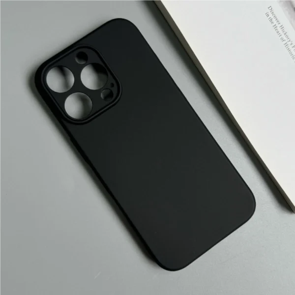 Soft Case for iPhone 16 Pro Max - blackeng
