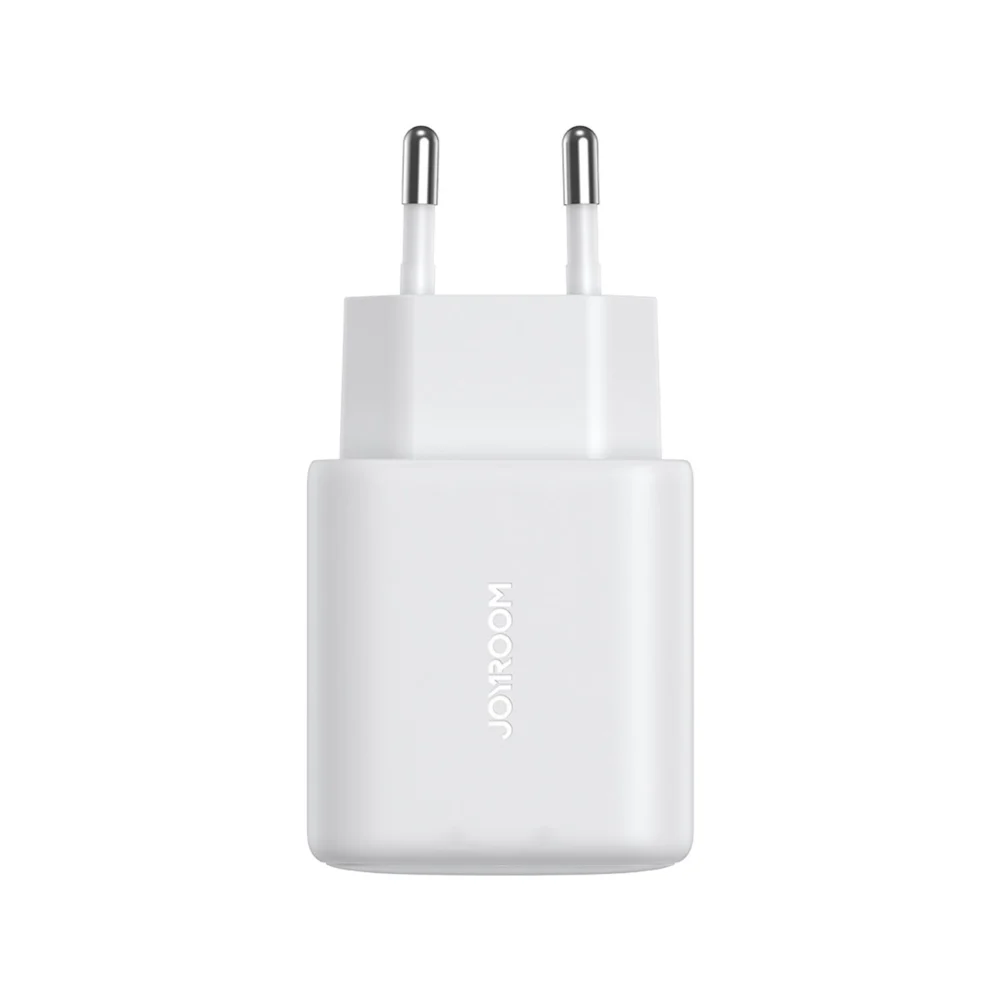 Joyroom JR-TCF24 USB-C PD 30W QC SFC network charger - white + 1m USB-C cableeng