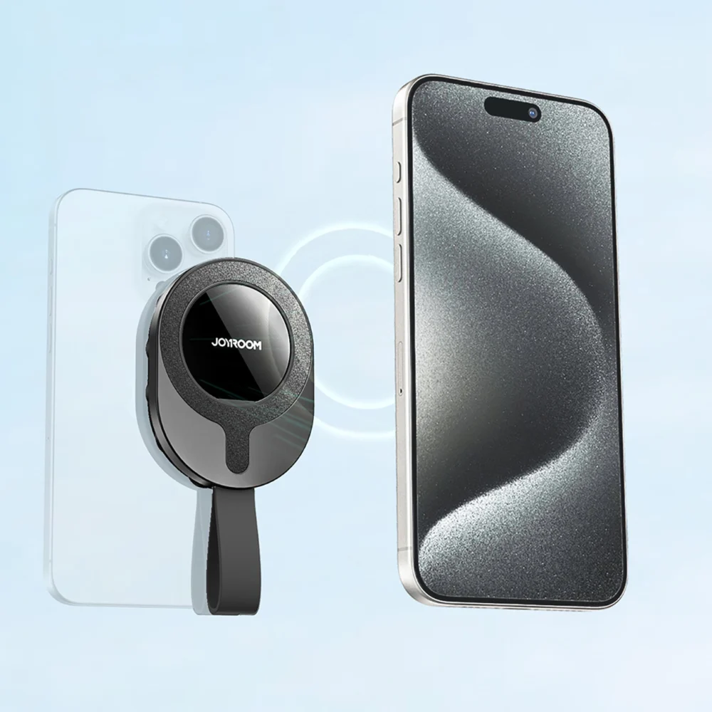 Joyroom JR-ZS393-S magnetic holder with suction cups for 4.7-7" phone - blackeng