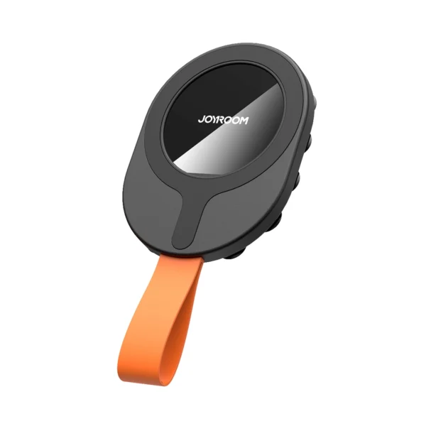 Joyroom JR-ZS393-S magnetic holder with suction cups for 4.7-7" phone - black and orangeeng