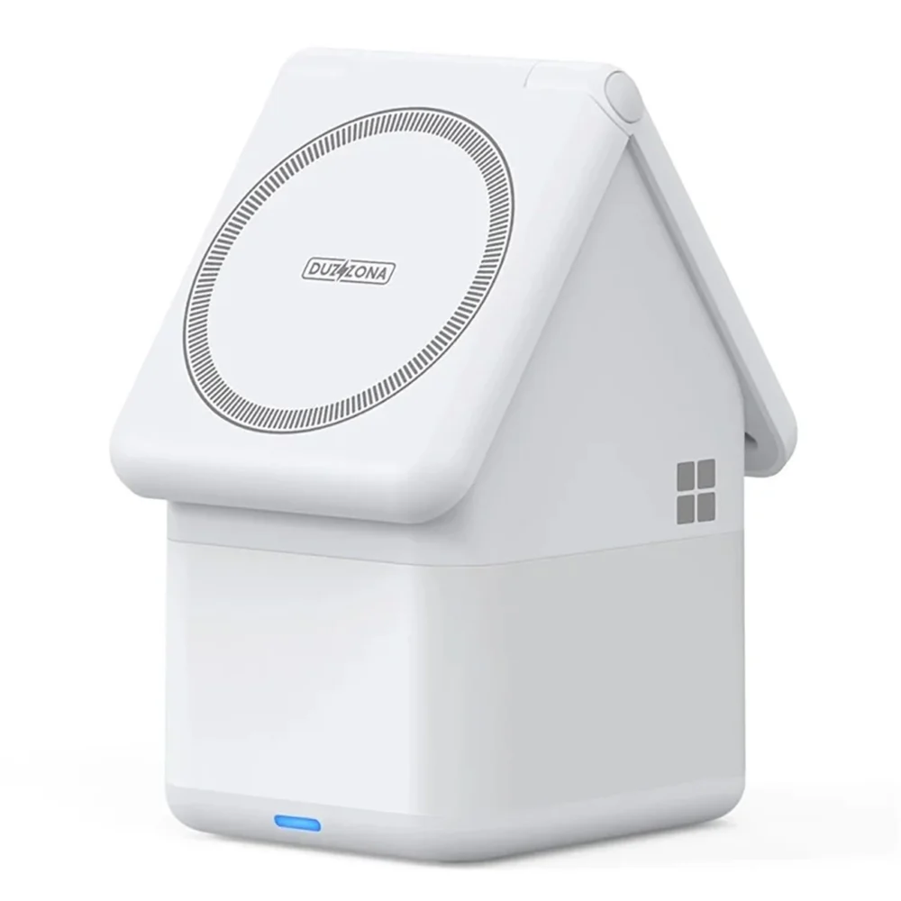 Duzzona W20 15W 4in1 inductive charger for iPhone / AirPods / Apple Watch with night lamp - whiteeng