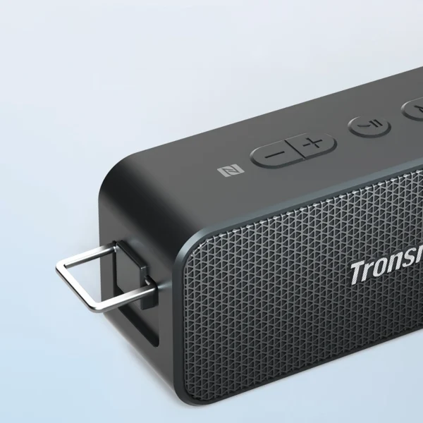 Tronsmart Element T2 Plus Upgraded 20W Bluetooth 5.3 Wireless Speaker - Blackeng