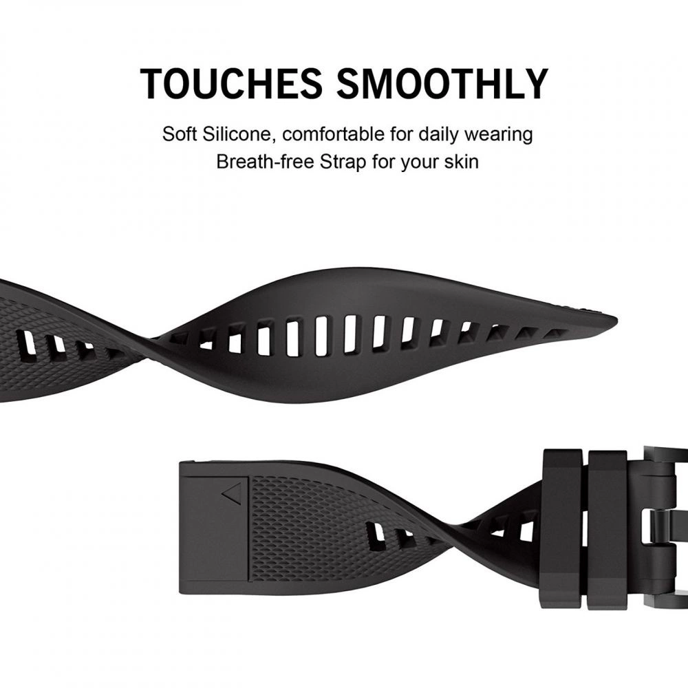 Tech-Protect Smooth case for Garmin Fenix 5 / 6 / 6 Pro / 7 - blackeng