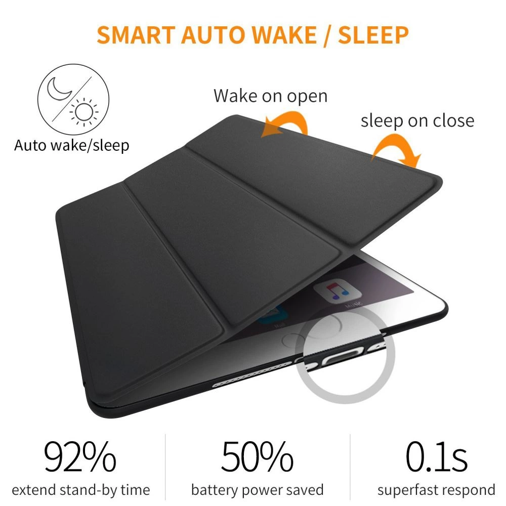 Tech-Protect SmartCase for iPad 9.7'' 5 / 6 2017-2018 - blackeng