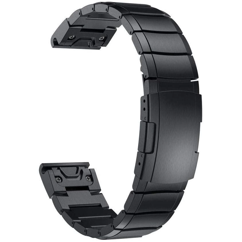 Tech-Protect SteelBand Bracelet for Garmin Fenix 3 / 5X / 3HR / 5X Plus / 6X / 6X Pro / 7X - Blackeng