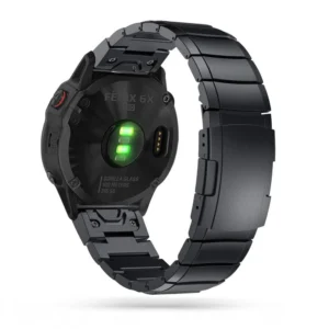 Tech-Protect SteelBand Bracelet for Garmin Fenix 5 / 6 / 6 Pro / 7 - Blackeng