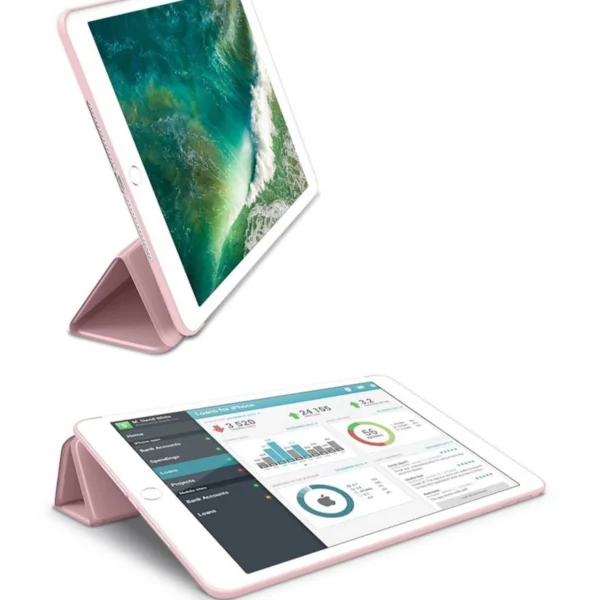 Tech-Protect SmartCase for iPad 9.7'' 5 / 6 / 2017-2018 - pinkeng