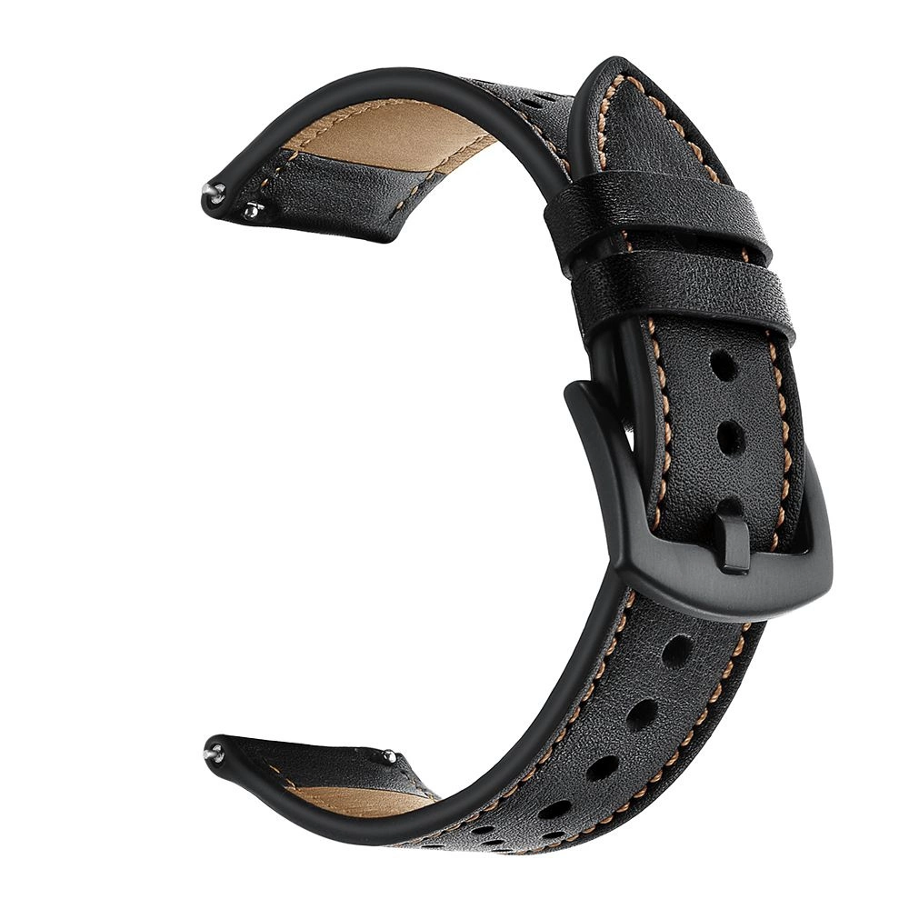 Tech-Protect Leather Strap for Samsung Galaxy Watch 46mm - Blackeng