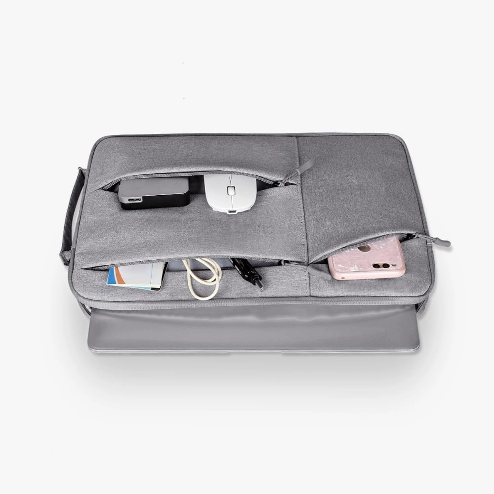 Tech-Protect Pocket 13'' Laptop Case - Dark Grayeng