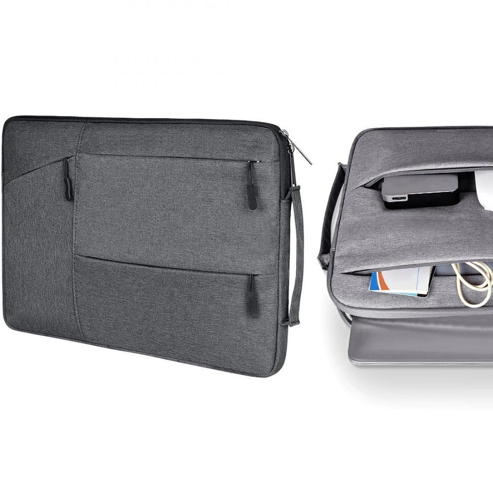 Tech-Protect Pocket 13'' Laptop Case - Dark Grayeng