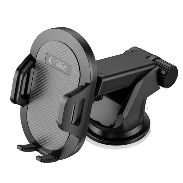 Tech-Protect V1 Car Phone Holder for Windshield/Cockpit - Blackeng