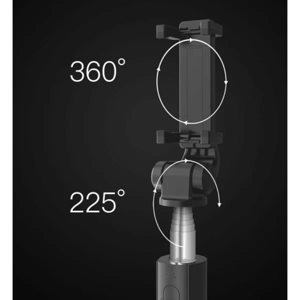 Tech-Protect L01S Bluetooth Selfie Stick with Tripod up to 70cm - Blackeng