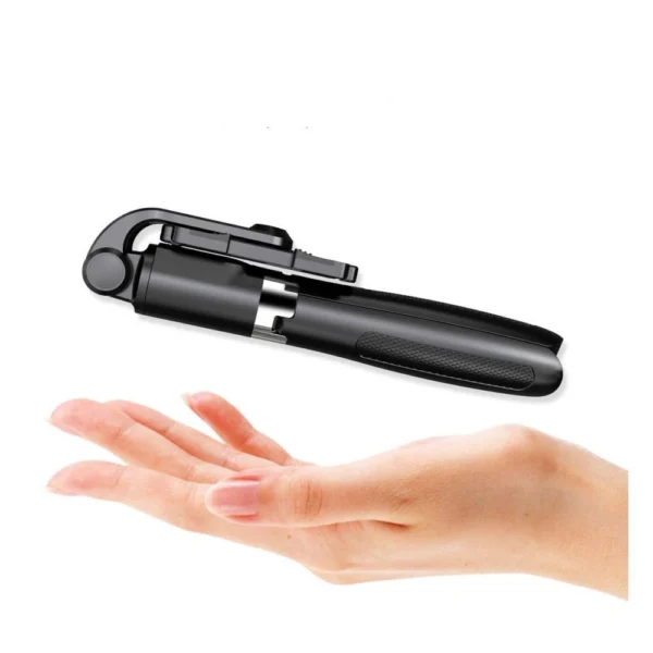 Tech-Protect L01S Bluetooth Selfie Stick with Tripod up to 70cm - Blackeng