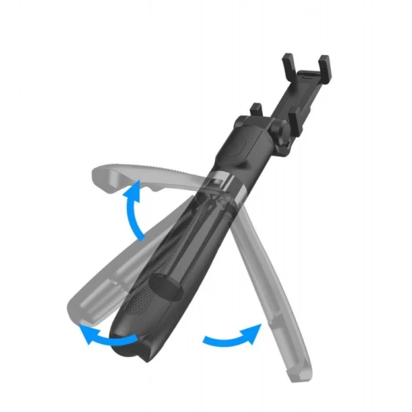 Tech-Protect L01S Bluetooth Selfie Stick with Tripod up to 70cm - Blackeng