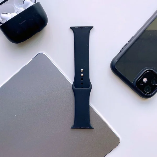 Tech-Protect IconBand for Apple Watch 4 / 5 / 6 / 7 / 8 / 9 / SE / Ultra 1 / 2 (42/44/45/49 mm) - Blackeng