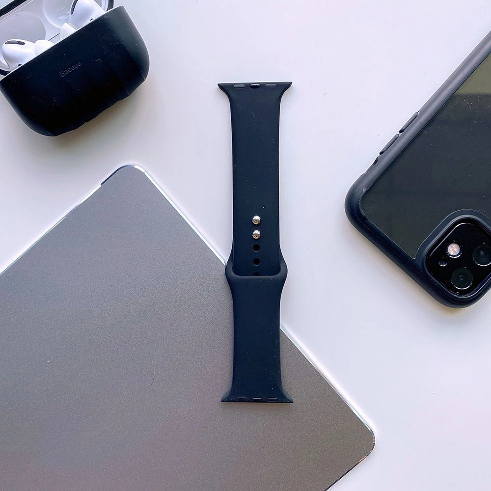 Tech-Protect IconBand for Apple Watch 4 / 5 / 6 / 7 / 8 / 9 / SE / Ultra 1 / 2 (42/44/45/49 mm) - Blackeng